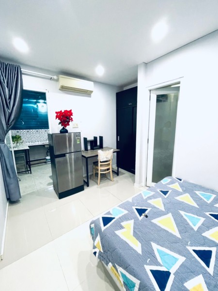 Căn 1PN, có ban công, bếp riêng, full nội thất, gần chợ Bà Chiểu, Võ Trường Toản, Bình Thạnh
