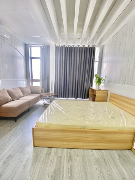 Căn hộ dịch vụ bancol full nội thất gần ĐH Văn Lang Cơ Sở 3