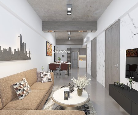 Cho thuê căn hộ Sunrise City 2 phòng ngủ, 2wc, nội thất cao cấp, hình thật. Giá chỉ 16 triệu/tháng