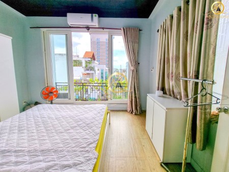 CH 1PN 40m2, có sân vườn thoáng mát, đầy đủ nội thất, máy giặt riêng siêu xịn sò
