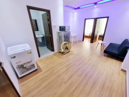 Căn hộ 2PN máy giặt riêng gần Hồ Con Rùa đại học Kinh Tế, CMT8