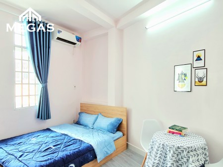 Căn hộ studio, đầy đủ nội thất, cửa sổ lớn, gần UEF, HIU, HUTECH. Giá chỉ từ 6tr3