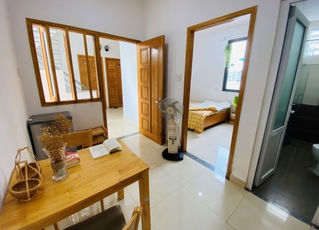Căn hộ 1pn sát ĐH Văn Lang cơ sở 3, Nơ Trang Long, quận Bình Thạnh