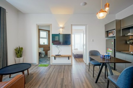 Căn hộ 1PN, ban công, nội thất sang trọng, bao phí điện nước ngay chợ Tân Định