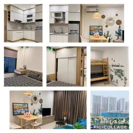 Cho thuê căn hộ 1 phòng ngủ, FULL nội thất đẹp