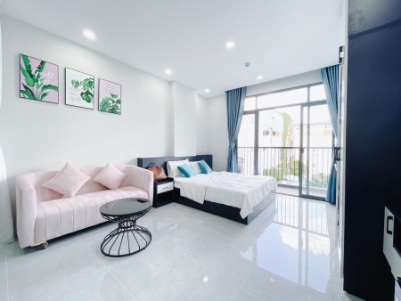 Căn hộ 1PN ban công MỚI 100% quận 3, gần chợ Tân Định, 50m2, 1 phòng ngủ, 1 toilet