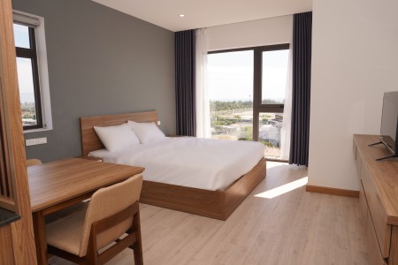 Cho thuê căn hộ studio full nội thất gần FPT Complex