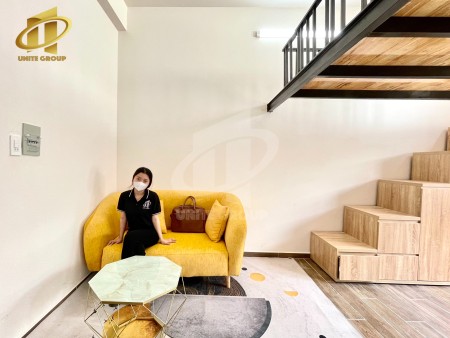 Duplex máy giặt riêng ban công ở được 4 người Gần đại học Hutech