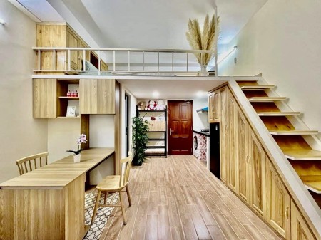 Căn hộ full nội thất, bancol 35m2 ngay ĐH Văn Lang CS3, đường Dương Quảng Hàm, phường 5, Gò Vấp