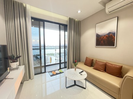 Cho thuê nhanh 2 phòng ngủ One Verandah nhà đẹp, view trực diện sông SG