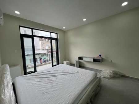 Cho thuê phòng trọ studio có bancol quận Bình Thạnh