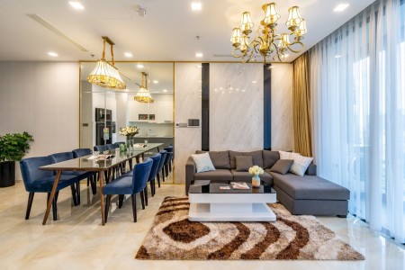 Cho thuê Vinhomes Central Park 2PN 84m2 nhà mới