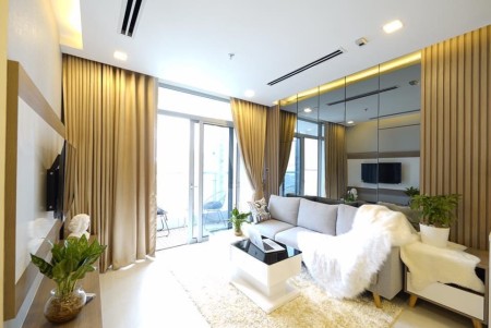 Căn hộ chung cư Vinhomes Central Park 2PN 2WC, full nội thất cao cấp, 80m2 giá 20 triệu/tháng