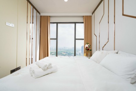 Chuyên cho thuê căn hộ dịch vụ ngắn ngày Quận 4, nhà đẹp giá tốt - Hotline 0909614569, 65m2, 2 phòng ngủ, 2 toilet