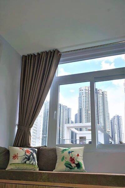 Căn hộ luxury ban công cửa sổ lớn view Landmark 81 gần vòng xoay Thủ Thiêm Cầu NHC