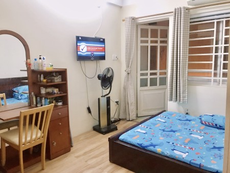 Cho thuê CC 189B Cống Quỳnh Q1, 60m2, 2PN, tầng 4 thang bộ, đầy đủ nội thất, view thoáng, 60m2, 2 phòng ngủ, 1 toilet