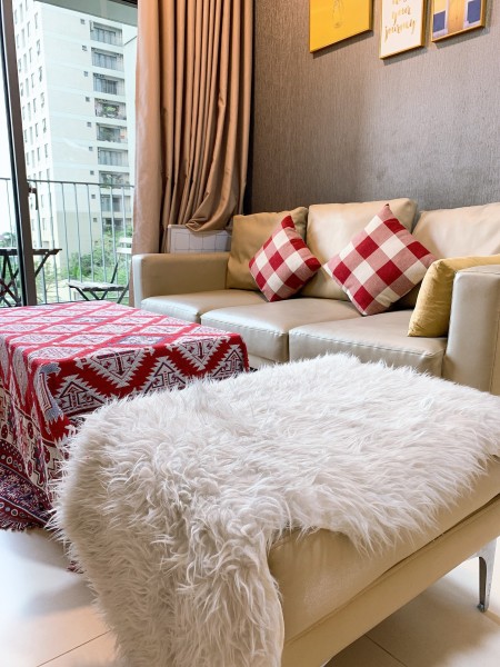 Masteri Thảo Điền cho thuê căn 2 phòng ngủ đang trống, nội thất như hình giá 17tr