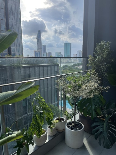 Cho thuê căn hộ 1PN chung cư Empire city, full nội thất, thiết kế trẻ trung, cá tính