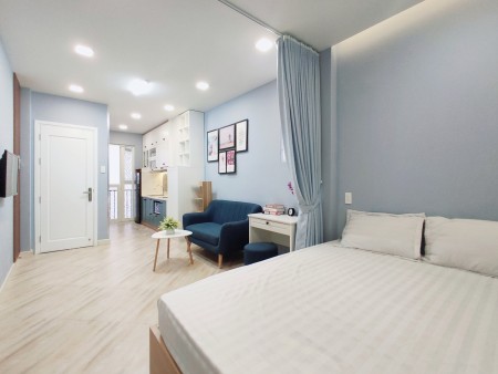 Căn hộ studio bancong thoáng gần ĐH Hoa Sen, gần Bàn Cờ, full NT