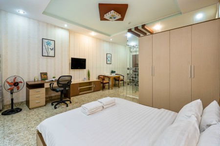 Căn hộ dạng 1PN full nội thất sang trọng ngay ngã 6 Phù Đổng, Lê Thị Riêng Q1