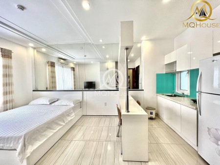 Căn Hộ Ngay Cầu Công Lý , Hướng Đi Sân Bay , Có Phòng Gym , Máy Giặt Riêng , Full NT ,, 35m2, 1 phòng ngủ, 1 toilet