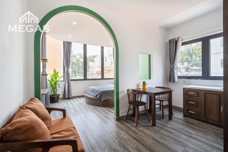 Căn hộ dịch vụ 1 phòng ngủ gần công viên tao đàn đường Võ Văn Tần Quận 3