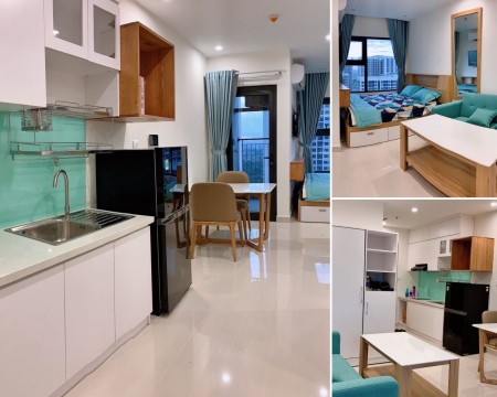 Cho thuê căn hộ chung cư Studio Full nội thất không cần sắm thêm đồ gì ở Vinhome Grand Park quận 9.