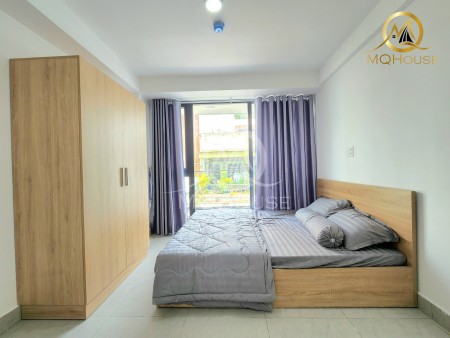 Studio, có gác quận Tân Phú cửa sổ ban công lớn ngay khu Đầm Sen - View lầu cao SIÊU CHILL