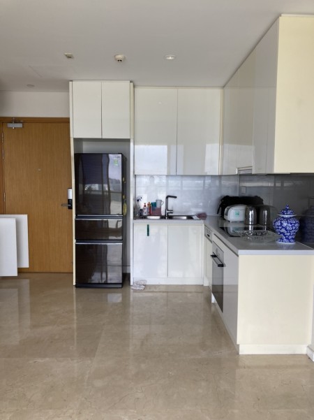 Cho thuê 1PN Đảo Kim Cương 55m2, view sông SG trực diện, full nội thất, giá 17.5tr/th