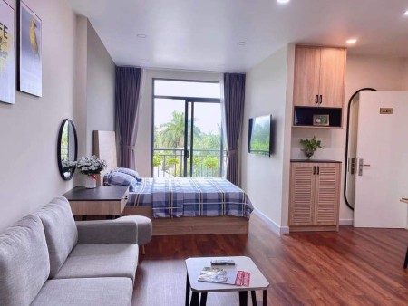 Trống sẵn căn hộ Studio Quận 2, có ban công siêu xịn, gần cầu Sài Gòn