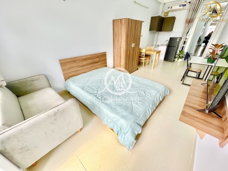 Cho thuê căn hộ dịch vụ, full nội thất, quận Bình Thạnh