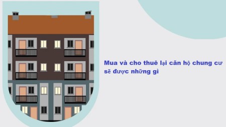 Dùng 7 tỷ mua căn hộ và cho thuê lại liệu có đúng không