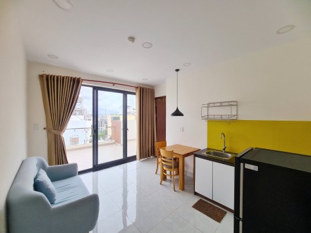 Căn hộ 1PN Ban công 60m2 Máy giặt riêng tại Nguyễn Văn Đậu Bình Thạnh