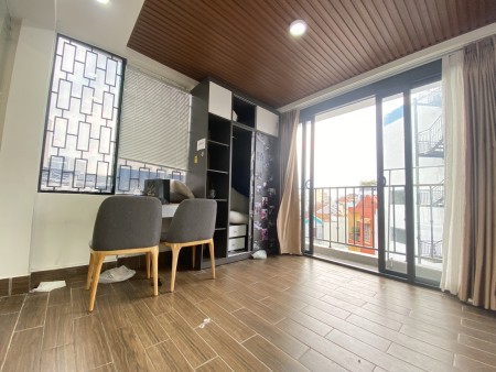 Căn hộ 1PN balcon full nội thất máy giặt riêng ngay Bộ CA, ĐH Sài Gòn, Nguyễn Trãi Q1