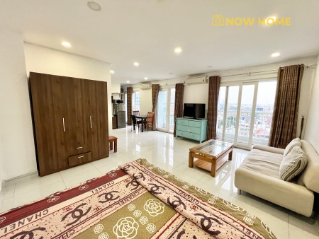 Căn hộ Studio 3 ban công thoáng mát, máy giặt riêng tiện lợi
