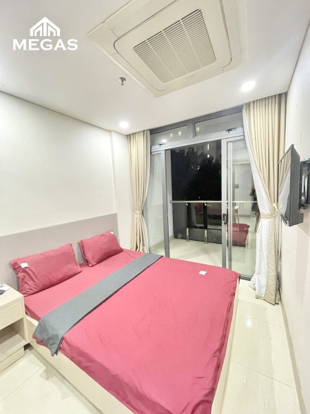 CHDV 1 Phòng ngủ - Full NT - Ban công - KHÔNG giới hạn người ở ngay Etown Cộng Hòa