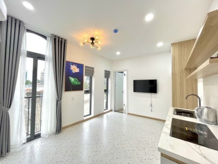 Căn hộ 1 Phòng Ngủ mới FullNT Có ban công ngay đường Võ Thị Sáu đối diện nhà văn hoá thiếu nhi