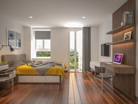 Căn hộ Studio Mới Khai Trương Cống Quỳnh ngay Hotel PullMan