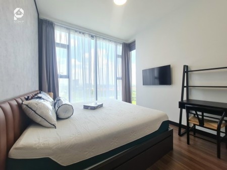 Empire city For rent 2PN decors Hiện đại, Căn Góc lầu cao View Landmark81