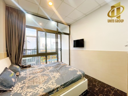 Cho thuê studio full NT bancong ngay chợ Tân Mỹ, ĐH UFM quận 7