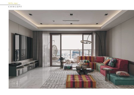 Thuê Căn hộ cao cấp 4 phòng ngủ ĐẸP 170m2 The Metropole Quận 2