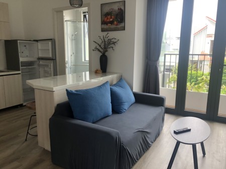 Cho thuê căn hộ 1 phòng ngủ rộng gần đường Võ Văn Kiệt, full nội thất cao cấp