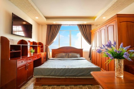 Căn Hộ Studio Cao cấp Cửa sổ lớn full Nội thất - đường Cô Giang, Quận 1