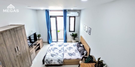 cho thuê căn studio - có ban công, full nội thất a - z ngay cầu Giồng Ông Tố, đường Nguyễn Thị Định