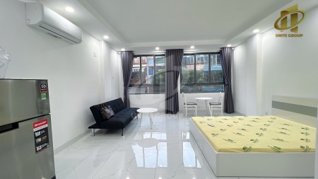 Cho thuê căn hộ dịch vụ 36m2, ngay mặt tiền Quận 3, full nội thất, giá 6tr