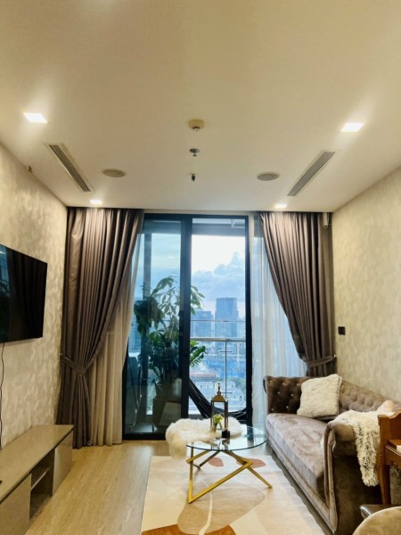 Căn hộ cao cấp cho thuê 1 phòng ngủ đẹp, 64m2 tại Empire City Quận 2, giá 25tr