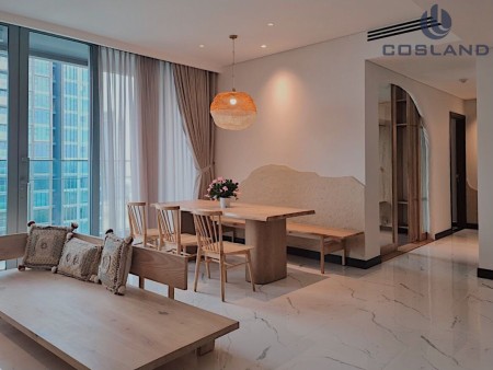 Cho thuê 3PN Empire City, Full NT, view sông, quận 1, giá 2300$/tháng