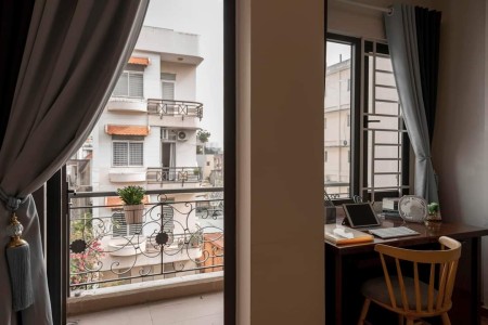 Dạng 1PN có ban công riêng phòng rộng 50m2 thoáng mát & Sạch sẽ