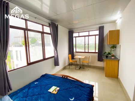 Cho thuê căn hộ mới 100%, full nội thất cửa sổ lớn, ngay Đảo Kim Cương, đường Trương Văn Bang