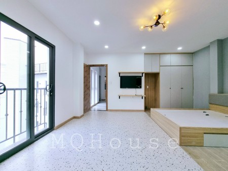 Căn hộ mới 1 phòng ngủ- Studio - Full NT ngay Võ Thị Sáu gần công viên Lê Văn Tám